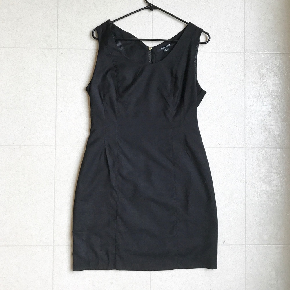 Scoop Neck Little Black Dress